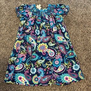 Girls smocked dress